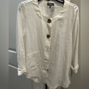 Nieman Marcus linen jacket